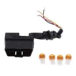 12/24V To 5V Car Cam Hardwire Adapters Step Down Cables DVR OBD Buck Line 0.4Meter Portable