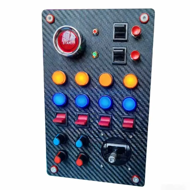 Simulation Racing Indoor Playground Game Accessories Adventure Park Control Button