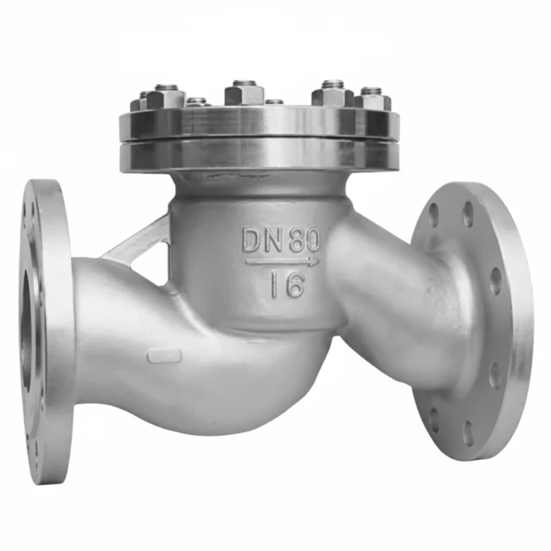 

High-quality carbon steel lift check valve, non-reversible, suitable for water, gas