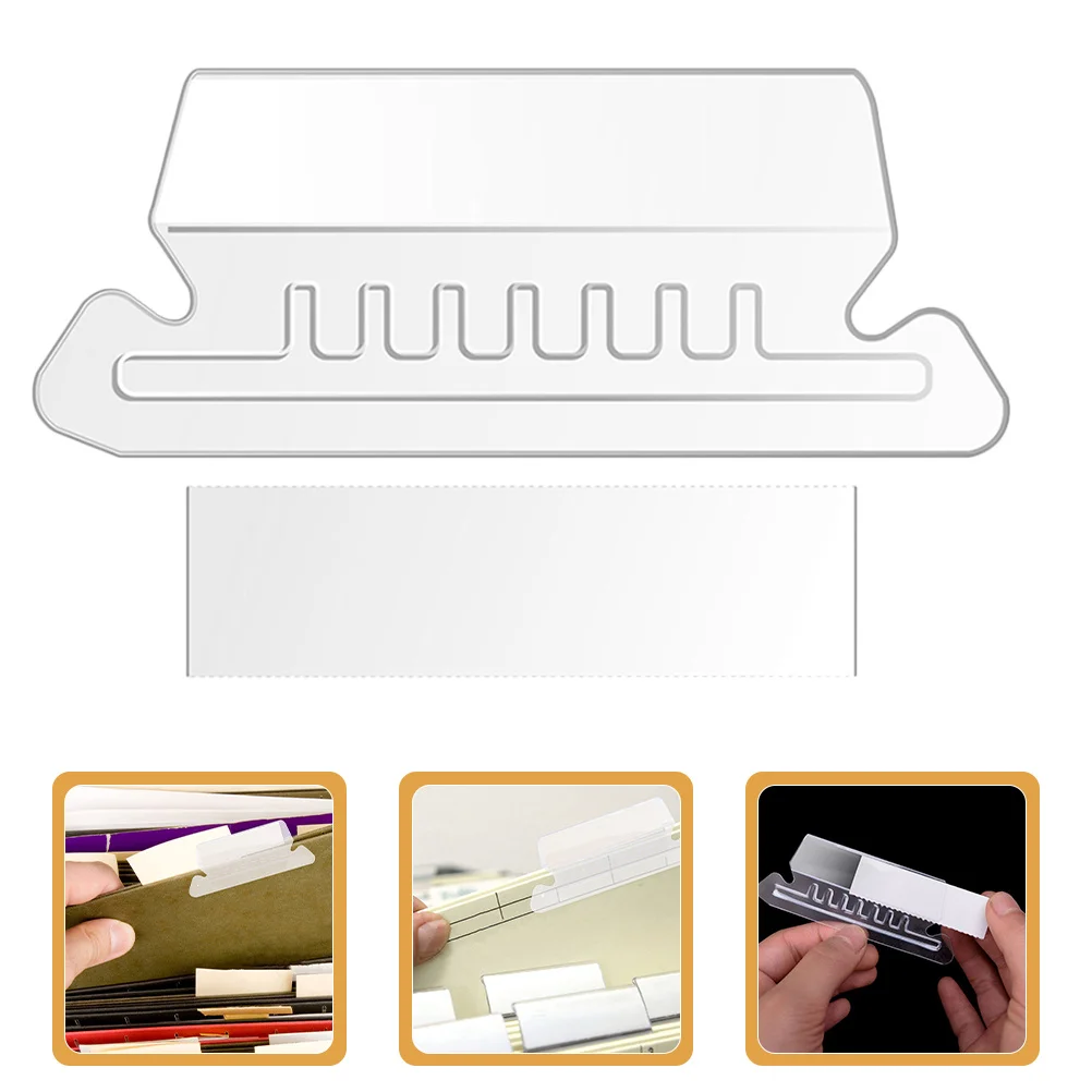 

1 Set Pvc File Labels Hanging Folder Inserts Small Name Tags For Document Organizer Filing Folders With Tabs Tabs For