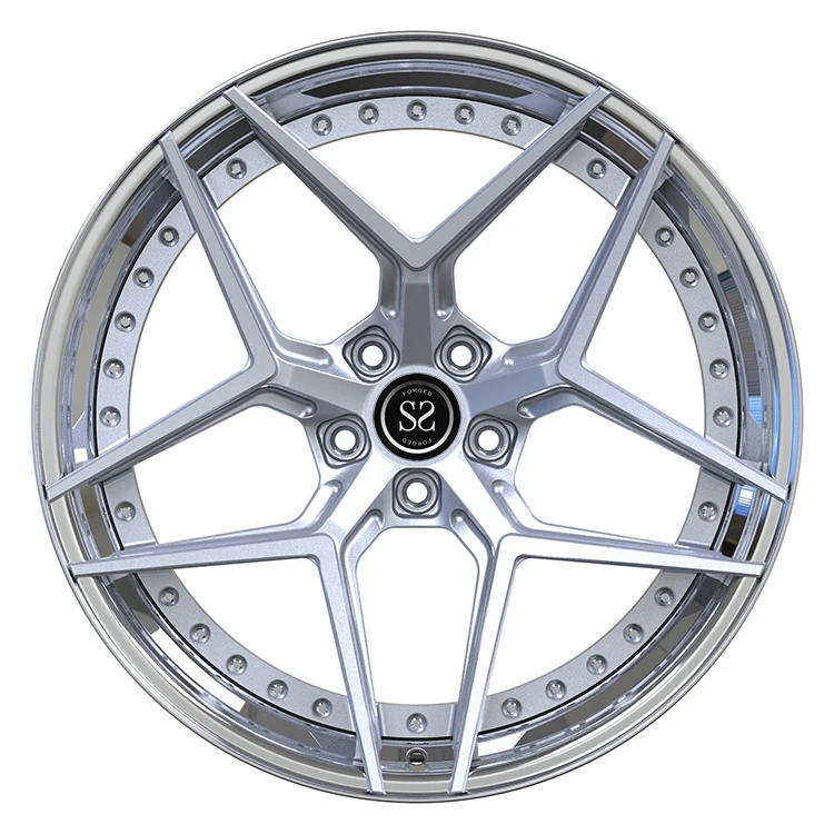 Fit For BMW X6 X5 X6M F15 Polish Custom 2-PC Forged Alloy Wheels 20 21 22 And 23 Inches