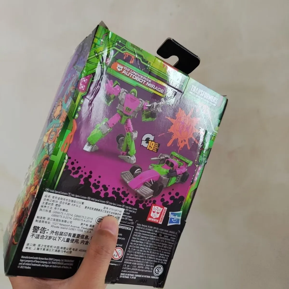 

Anime Takara Tomy Hasbro Transformers Legacy Evolution Deluxe G2 Universe Mirage Action Figure Model Collect Ornaments Hobby Toy