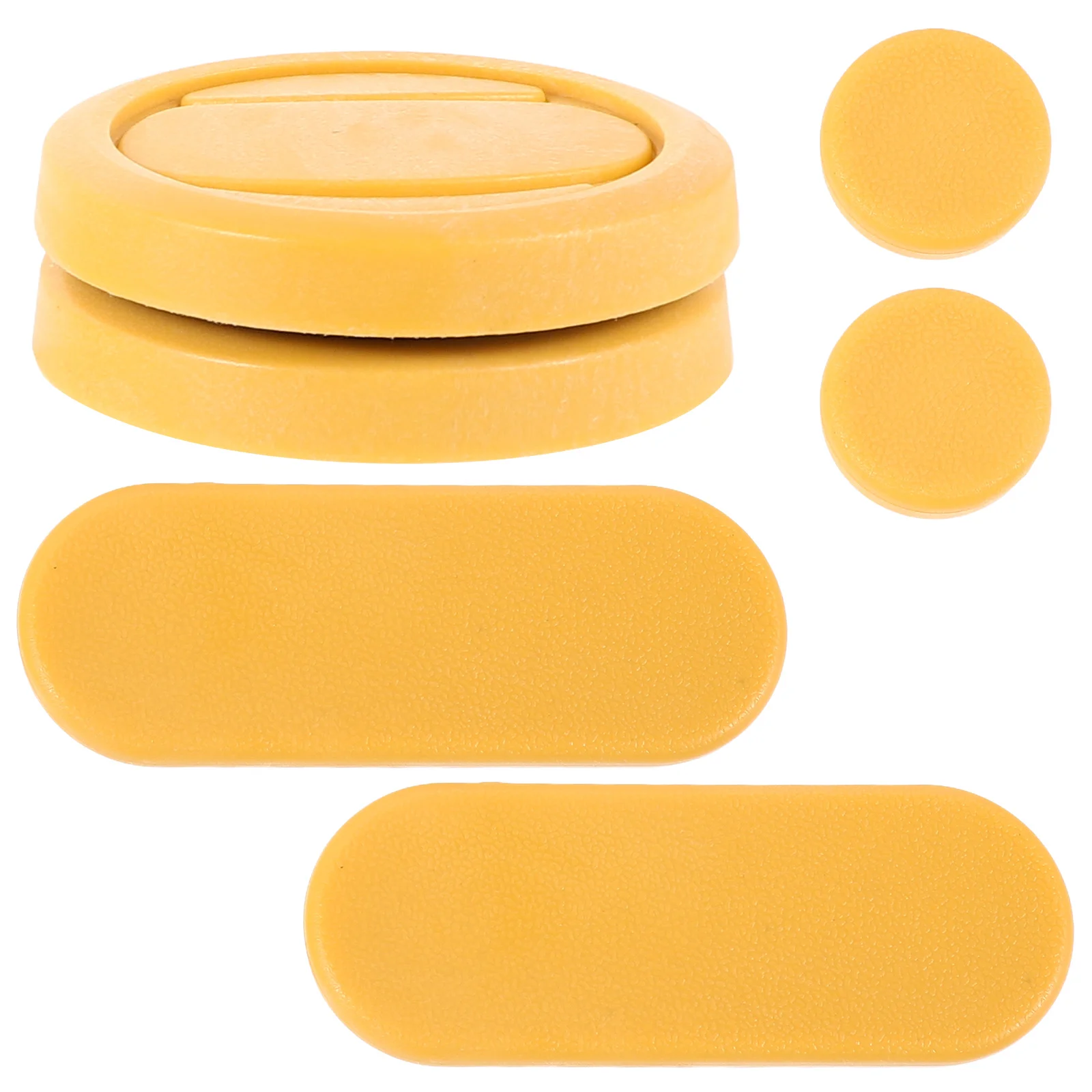 สไลเดอร์แบบ Ergonomic 6 ชิ้น สำหรับเล่นลองบอร์ด สเก็ตบอร์ด อุปกรณ์เสริมสำหรับการเล่นสเก็ตกลางแจ้ง