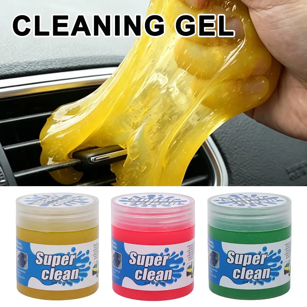 Car Cleaning Soft gel Duster To Removes Interior Cleaning Magic Outlet Laptop Vent Air Dashboard Tool Wash Dust Mud