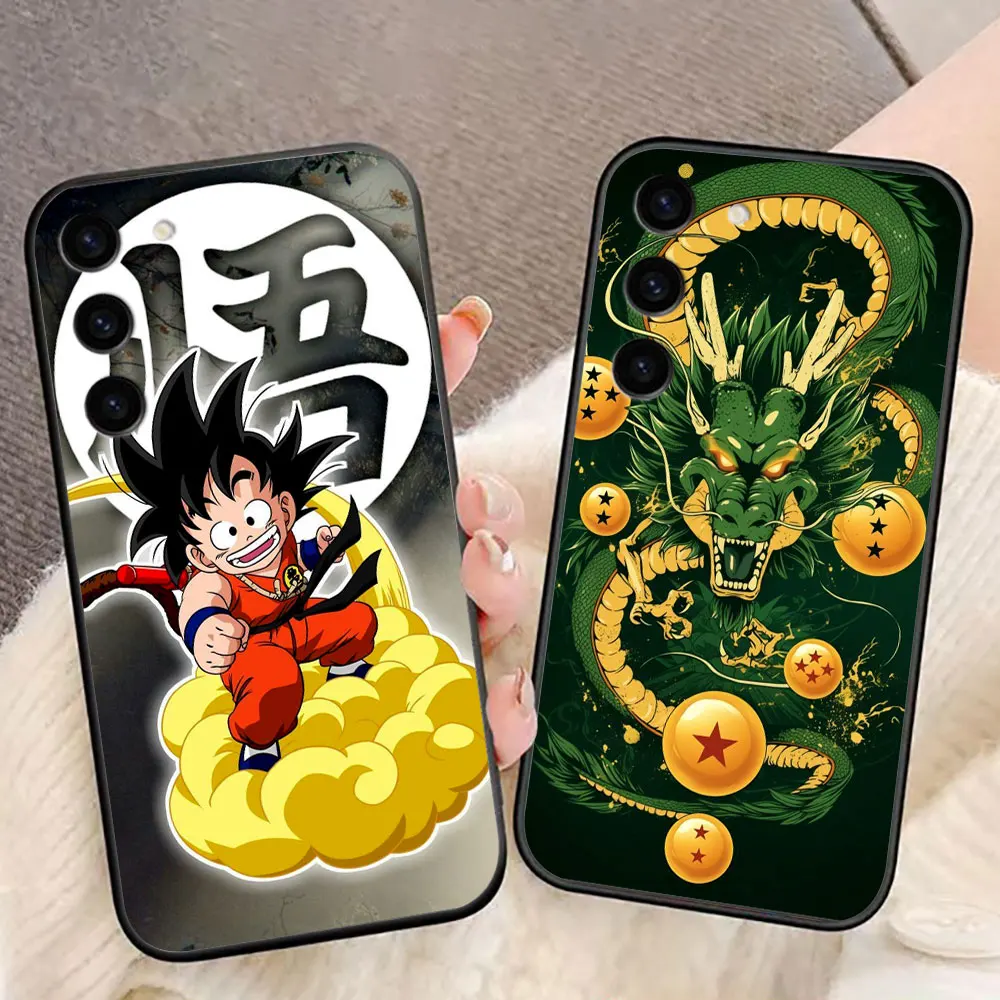 Sun Goku D-Dragon Ball Cover Phone Case For Samsung Galaxy S26 S25 S24 S23 S22 S21 S20 FE S10 Ultra Plus DIY Case Funda Shell