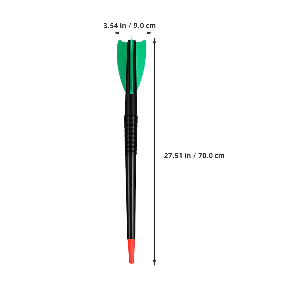 Javelin d'entraînement en plastique souple pour enfants, 2 pièces, léger et Durable, équipement de pratique de lancer, entraînement sur piste en plein air