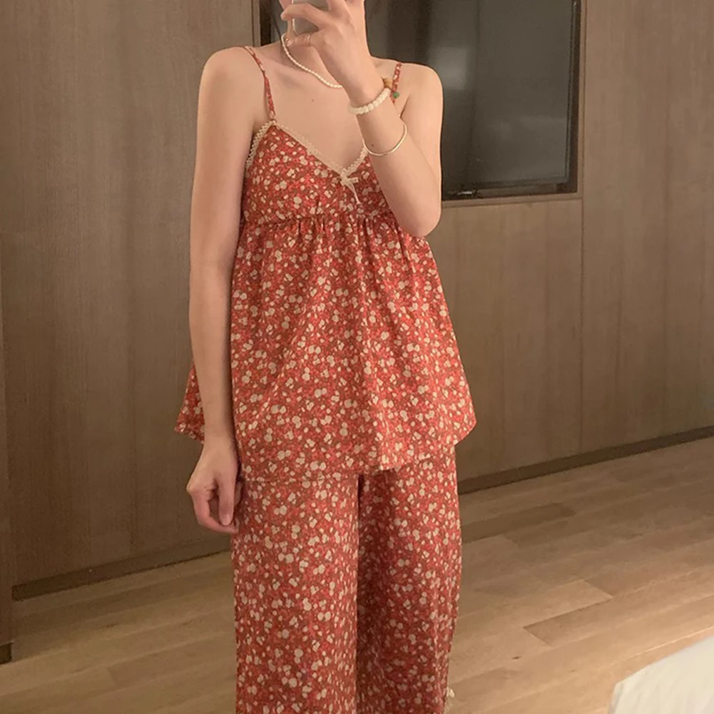 

Bra Pads Floral Suspenders Casual Wear Lounge Around All Seasons Home Application Hotel Use Microelasticity Polyester Fabric