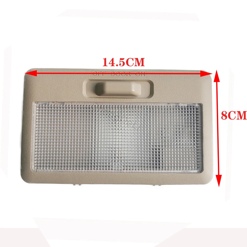 Beige Car Interior Roof Dome Light Ceiling Reading Lamp Fit for Suzuki Vitara Swift 2011 Car Accessories