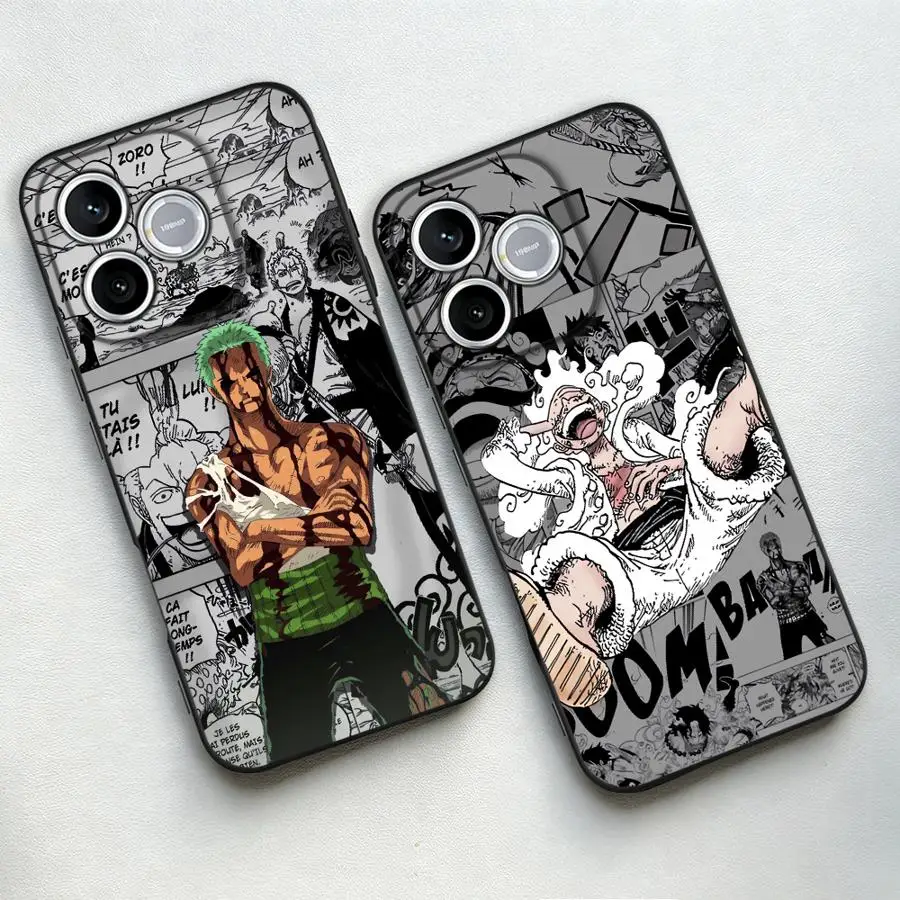 One Pieces Anime Luffy Z-Zoro Case for Honor 400 200 70 90 600 X7 X6 Magic5 8X X9 X5 X8 Funda Phone Cover view 4
