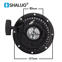 Generator Accessories EY20 Recoil Starter Diesel Engine Recoil Starter Pulley Parts Pull Starter Plate