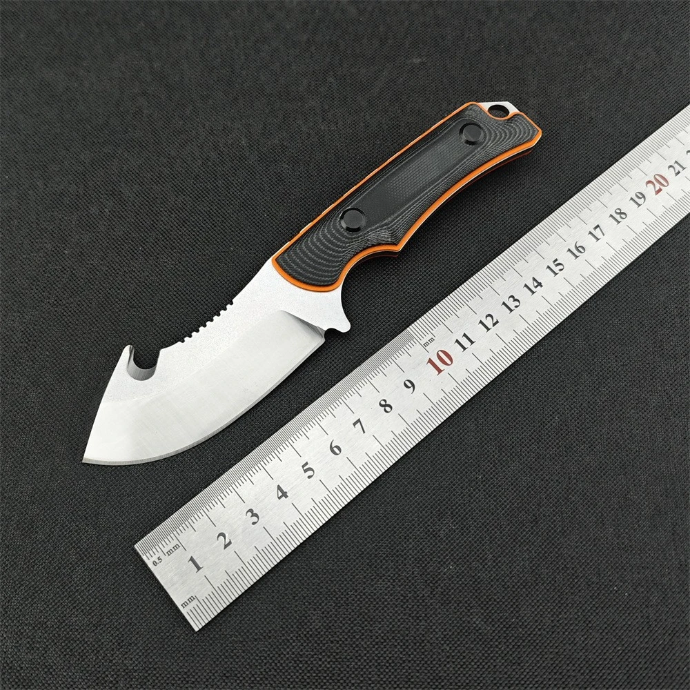 

Нож BM 15018 Hunt Hidden Canyon с фиксированным клинком, рукоятью G10 и ножнами, портативный тактический нож для выживания на природе