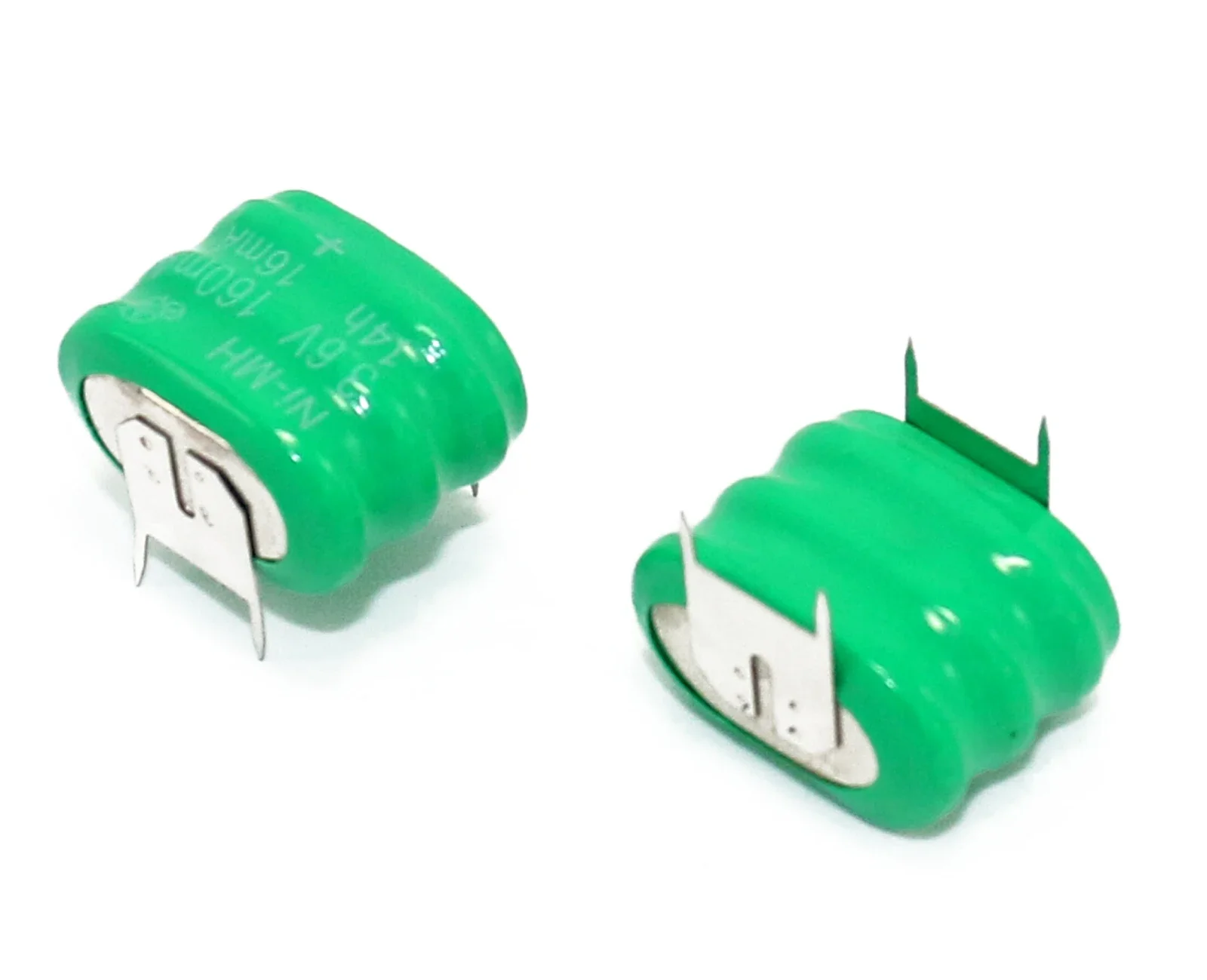 3x Ni-MH Rechargeable Battery 3.6V 160mAh Button cells for Datachip CNC PLC Backup Power