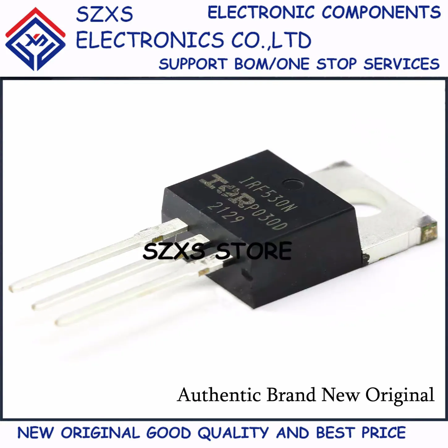 New Original 10Pcs IRF530N IRF530NPBF TO-220 100V 17A MOSFET Field Effect Transistor In Stock Electronic Components Good Quality