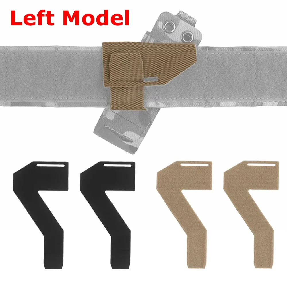

2PCS Tactical Belt Magazine Pouch Diagonal Magic Fastener Strap (Left) Hunting Accessories