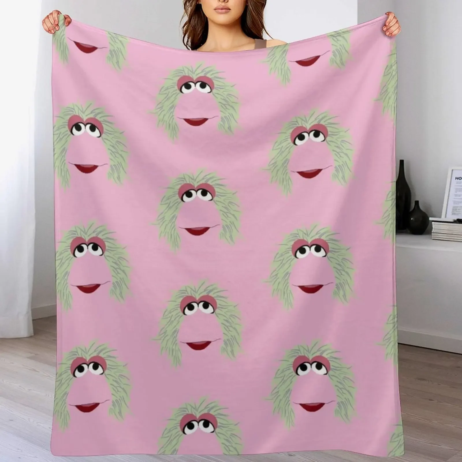 

Mokey Throw Blanket Giant Sofa Decorative Sofas Loose funny gift Blankets