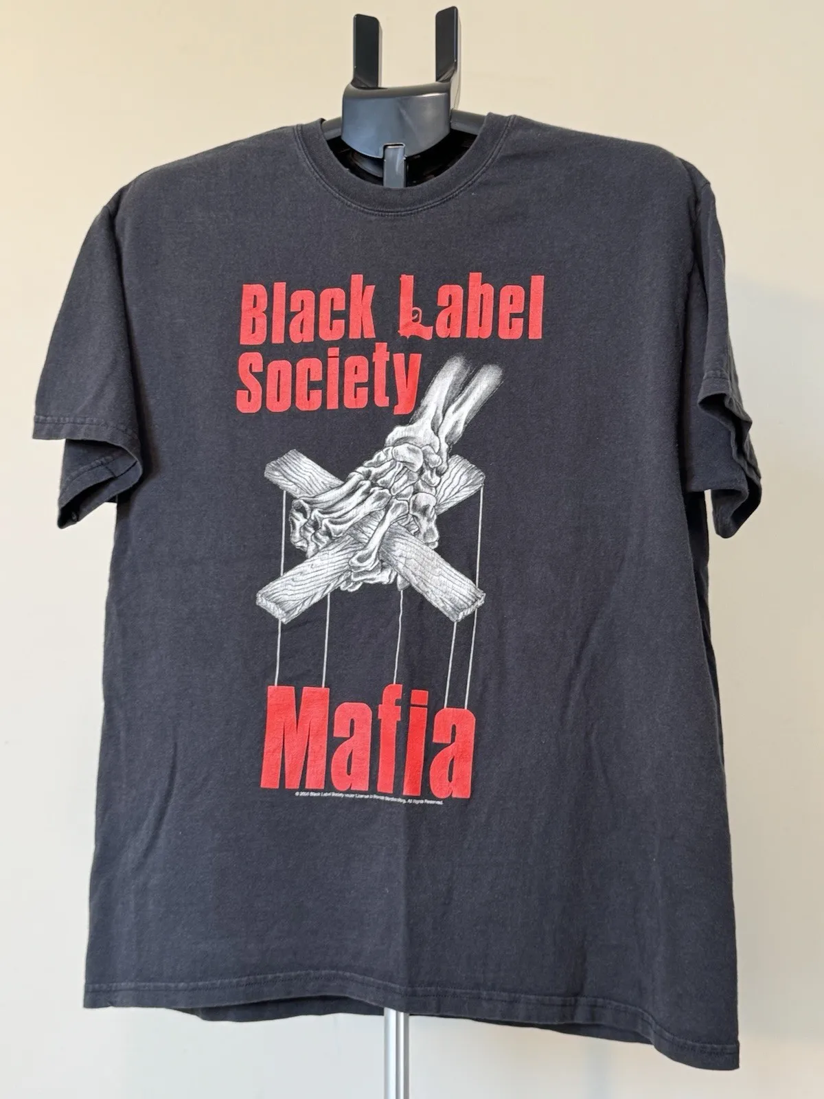 VTG Men’s Large Black Label Society Band T Shirt Metal California Zakk Wylde