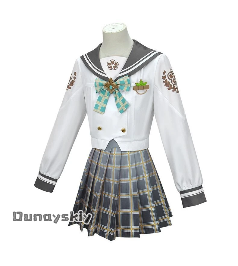 Firefly Cosplay Kostüm JK Matrosenanzug Kleid Spiel Honkai: Star Rail Rollenspielanzüge Halloween Verkleidung für Erwachsene Frauen S-XL