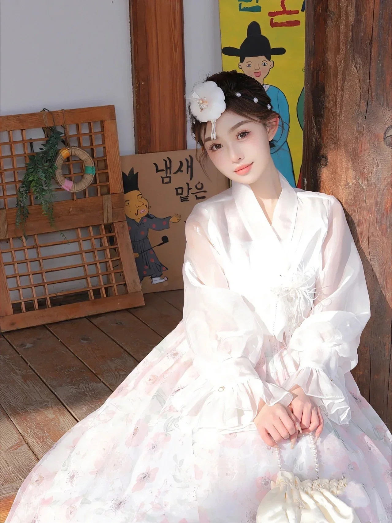 Traditional Korean Clothing Women New Korean Princess Palace Costume Female Wedding Dress Hanbok Dress Daily Performance Clothes