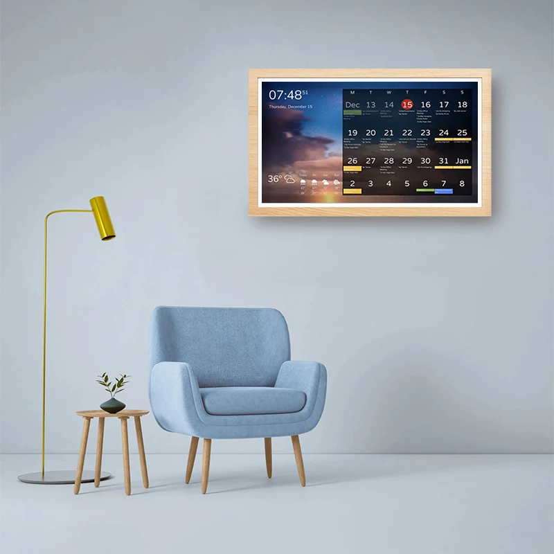 

Smart Home Tablet Smart Digital Mount Interactive Display Touch Android Tablet Portable Tablet For Family Calendar