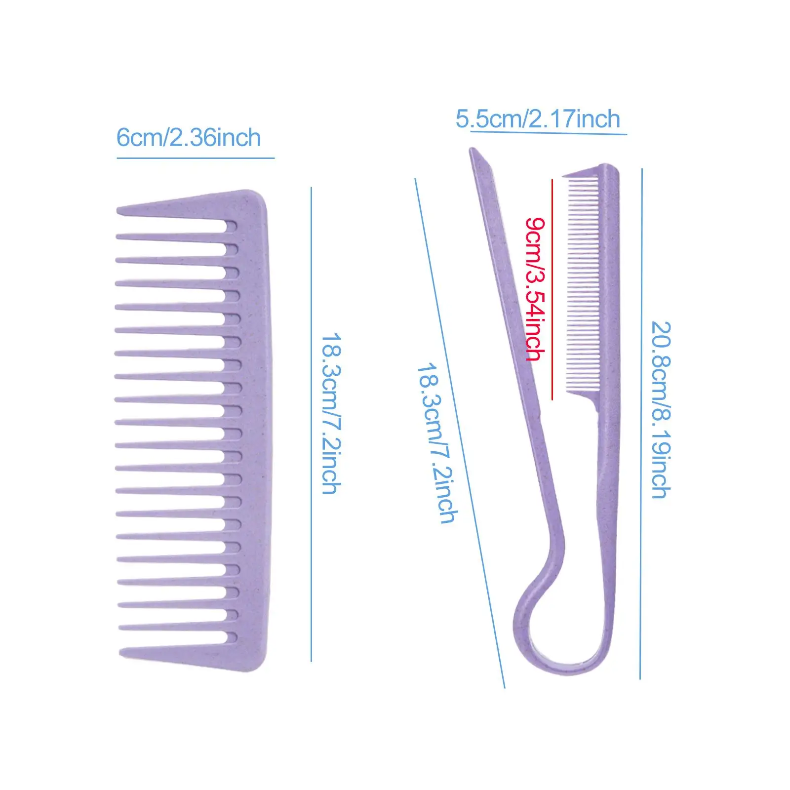 عبوة من فرشاة فك تشابك الشعر للإدارة في محلات الحلاقة والأطفال