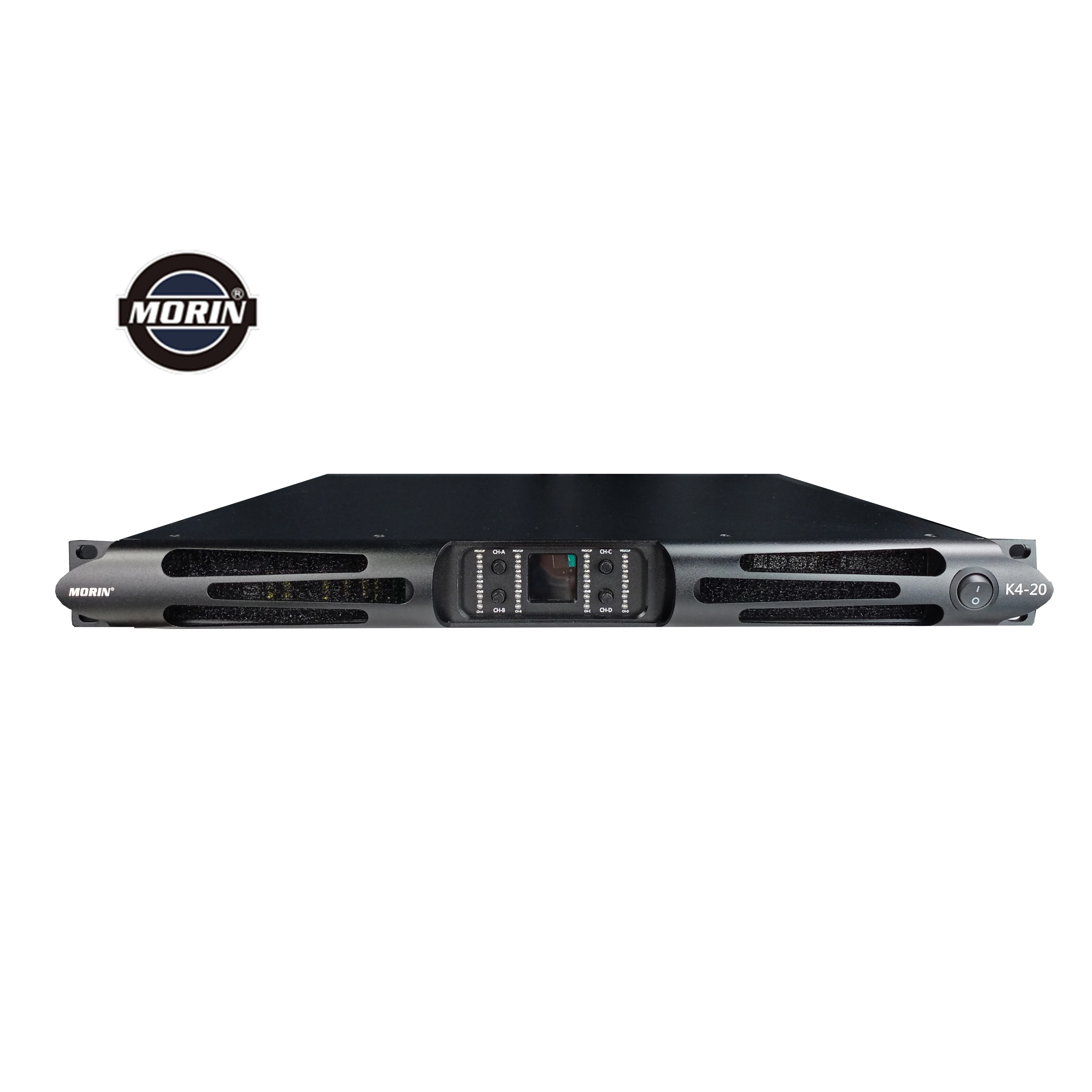 4 Channel High Power Amplifier, 2000W1U Professional Class D Power Amplifier K420