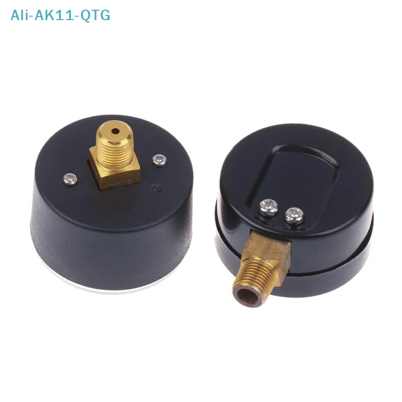 Pressure Gauge Air Compressor Pneumatic Hydraulic Fluid 0-12Bar / 0-170PSI Easy To Read Dial Measuring Instrument