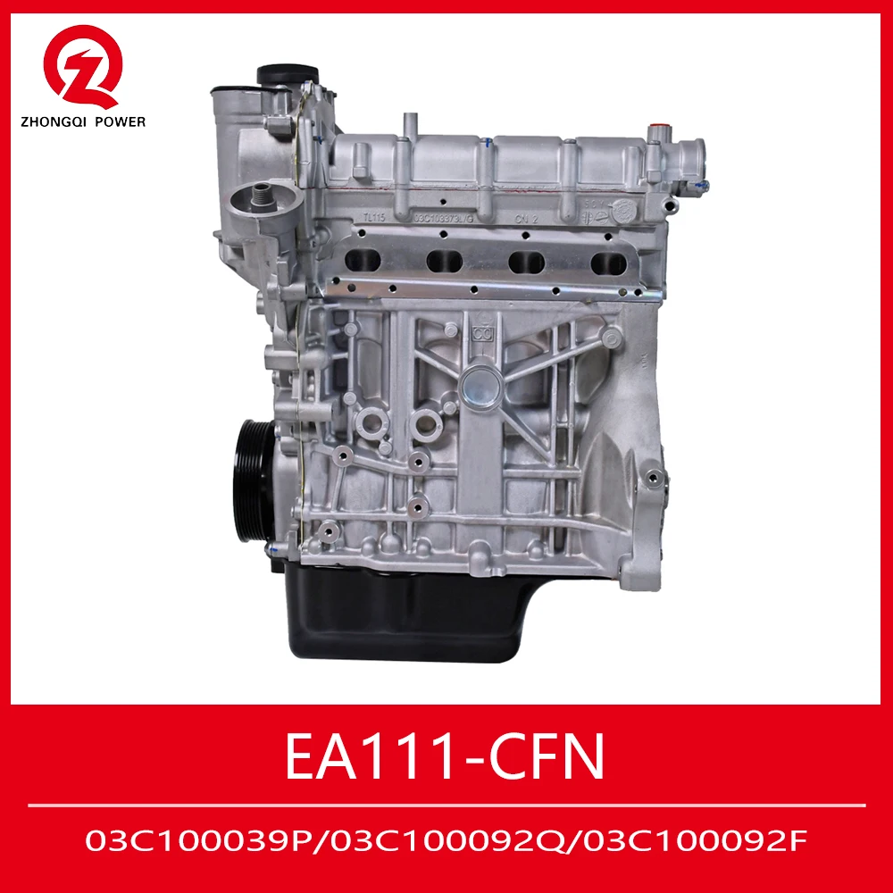 EA111 CFN Car Engine1.6L Gasoline 4 Cylinders Assembly 03C100039P 03C100092Q 03C100092F Voiture Accessories for Lavida Octavia