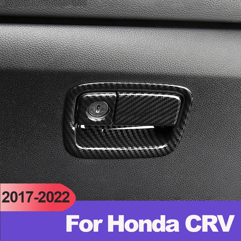

Для Honda crv CR-V 2017-2019 2020 2021 2022 ABS автомобильный ящик для хранения второй пилот ручка чаша крышка отделка декоративные наклейки аксессуары