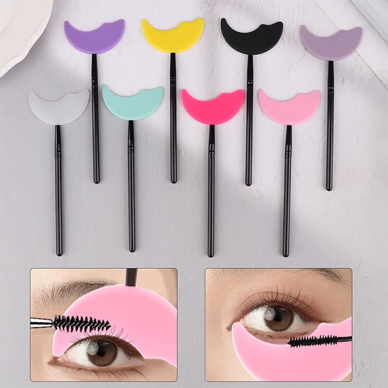 1pcs Silicone Eyeliner Auxiliary Artifact Cosmetic Products To Draw Eyeliner Eyebrow Lipstick Auxiliary Tool