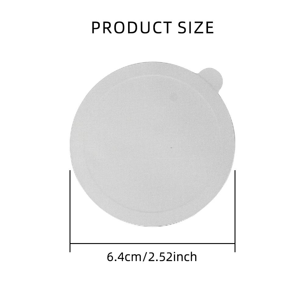 64mm Aluminum Foils Lids To Reuse Capsules Coffee Pods And Refillable Pods Foil Seal Cover Compatible With Vertuoline Filters