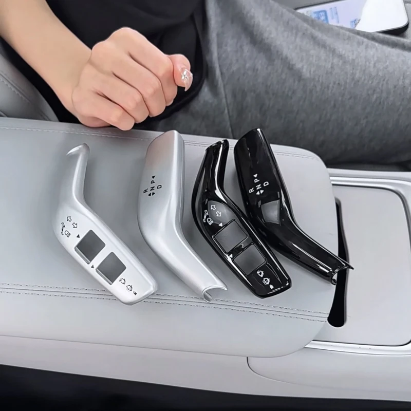 ل BYD سيليون 05 EV 2025 2026 سيارة والعتاد التحول غطاء التوجيه رافعة مقبض حماية شيفتر شل غطاء الملحقات