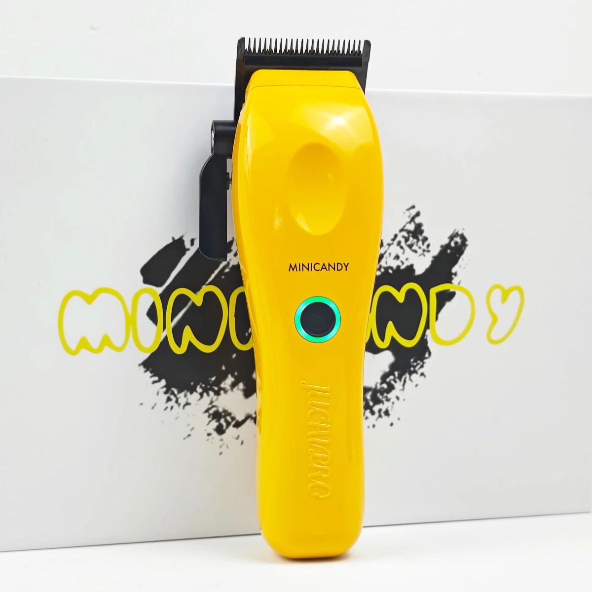 JUCAI PRO JC01 Professional Electric Hair Clipper 8000RPM Motor 140G Torque 9cr Carbon Steel DLC Coated Blade 4500mAh Battery