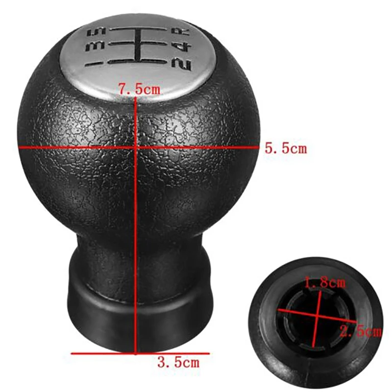 5 Speed Manual Gear Shift Knob Shifter For Swift 05-10 SX4 ALTO 07-13-N29R