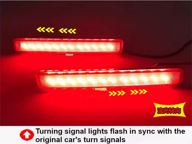 Car LED Rear Bumper Light Reflector Modification Brake Light Navigation Lights For BYD Leopard TAI 3 / Denza B3‌ 2025 2026 detail image 9