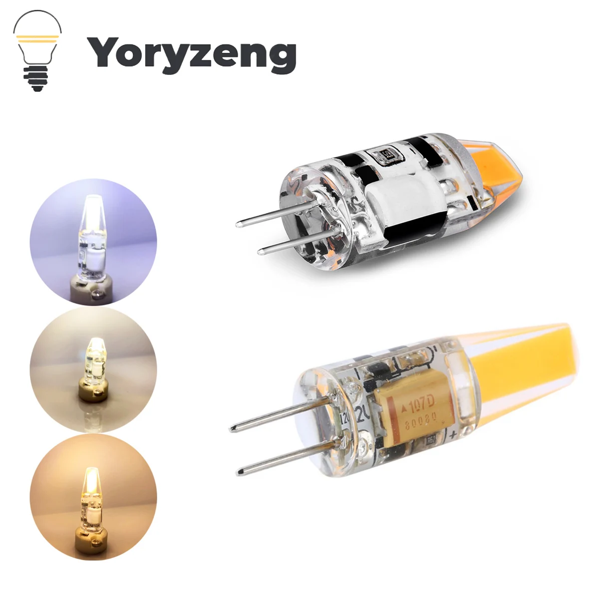 

Mini G4 Dimmable LED Light COB Bulbs 3W 6W Silicone Lamp AC/DC 12V 14V Bulbs for Home Decor Chandelier Replacement Halogen Light