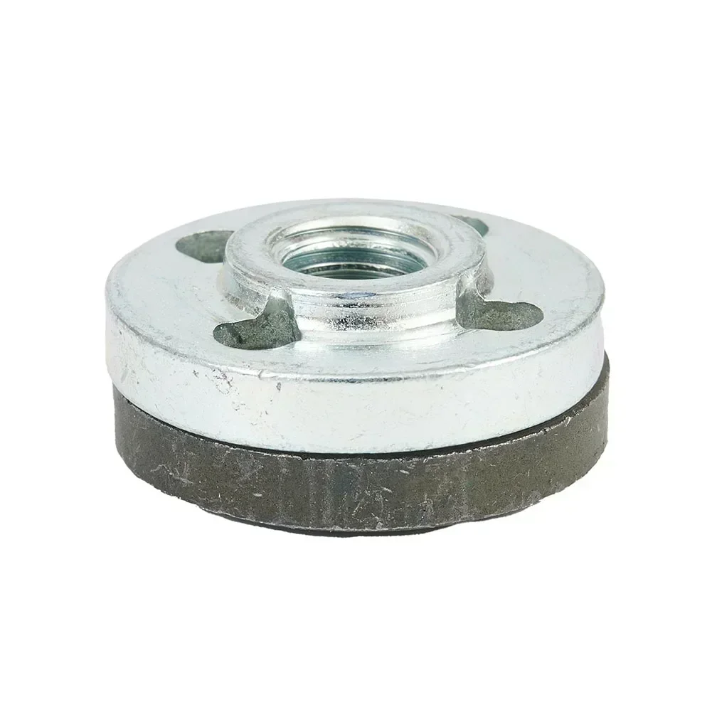 

Angle Grinder Flange Nuts For 100 Type Kit Replacement Toothless/Toothed Black + Silver Accessories Inner Outer