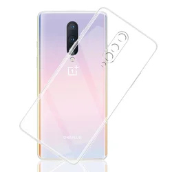 For OnePlus 8 Case Soft Silicone Cover For OnePlus 8 Pro Phone Cases For OnePlus8 8Pro Clear Shockproof Bumper Coque