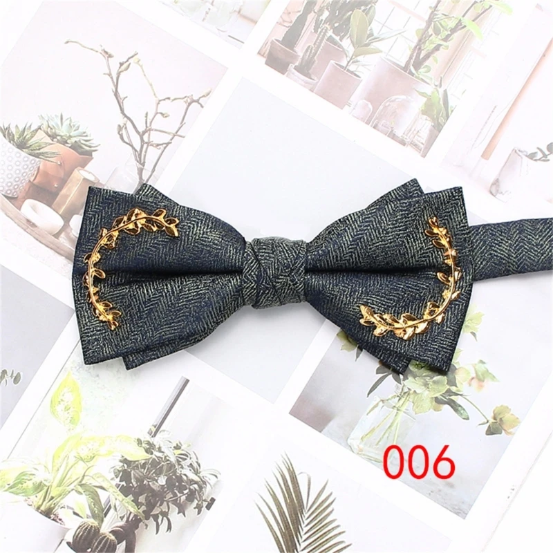 Men's BowTie Adjustable Belt for Weddings and Business Meetings Collar BowTie