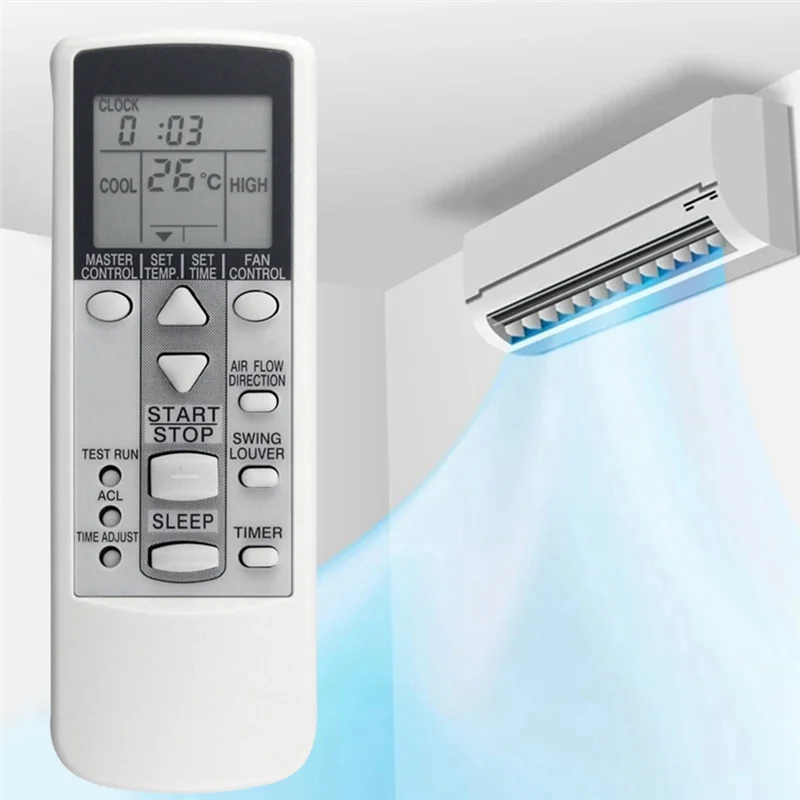 【HOT-SELL】Fujitsu 에어컨 AR-DJ8 DJ18 DJ19 DJ20 DL2 DL15 PV423 HJ1용 A/C 리모컨 교체