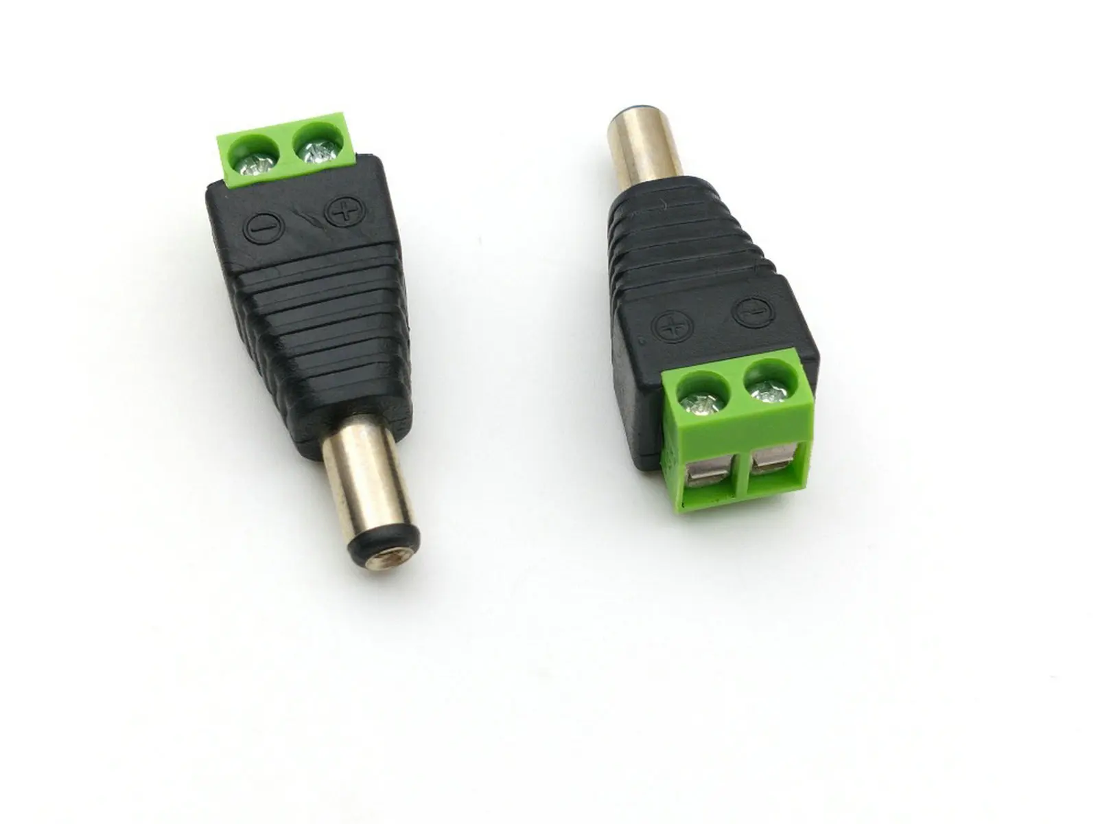 

5.5mm x 2.1mm Male CCTV LED DC Power Plug Jack Adapter