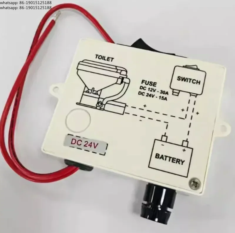 Best Selling Products For  Electric Yacht Marine Toilet Pump 12V24V Toilet Switch Impeller