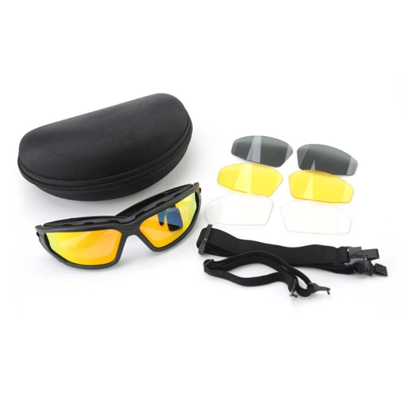 High Performances Sport Sun Glasses Safe Unisex Eyewear Windproof Lens Polarized Sports Sunglasses Unisex Cycling Glass image 2