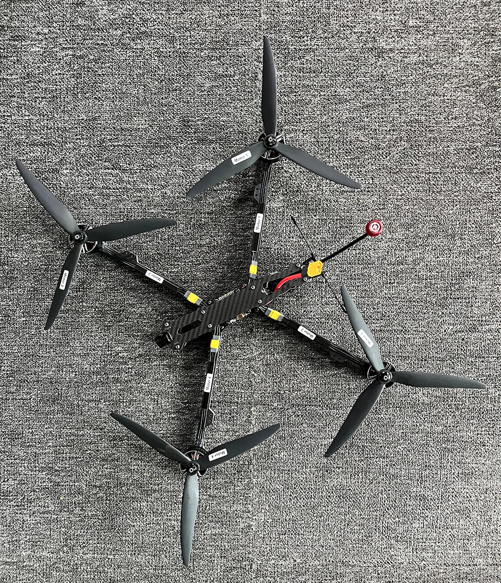 FPV Mark V2 10inch frame Kit F405 FC 4in1 ESC 60A 3115 900KV 3-6S Brushless Motor Gemfan 1050 Propeller BAYCK 915 receiver parts