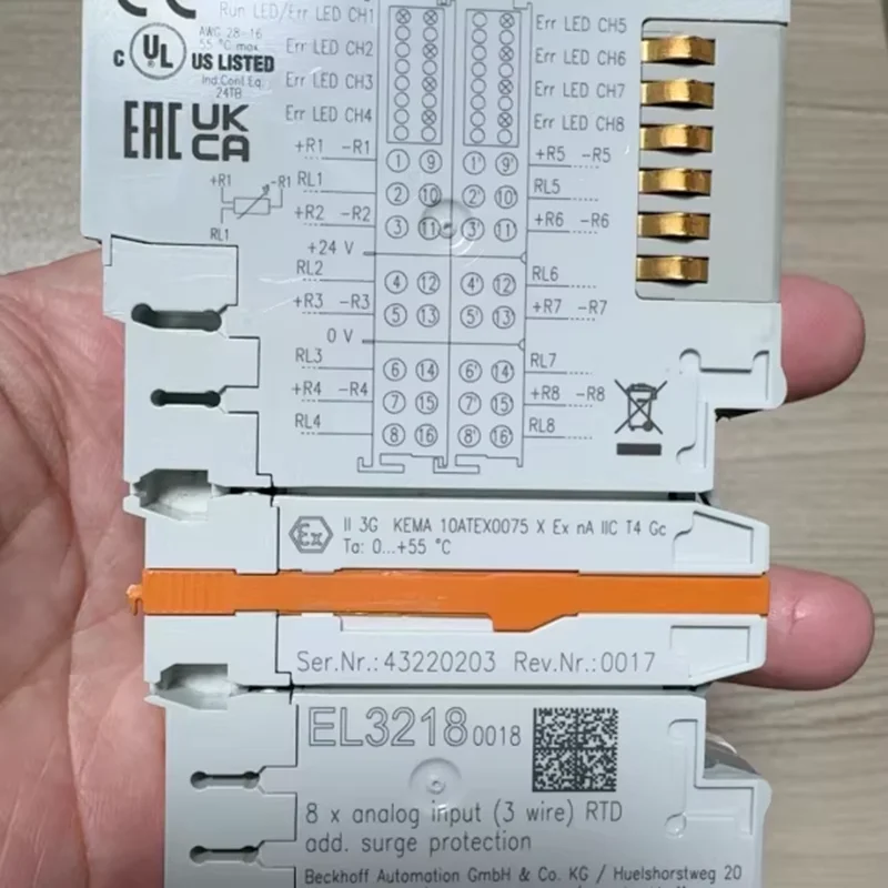 

Бесплатная доставка EL3218-0018 EL3318 Оригинальный новый модуль BECKHOFF, горячая распродажа