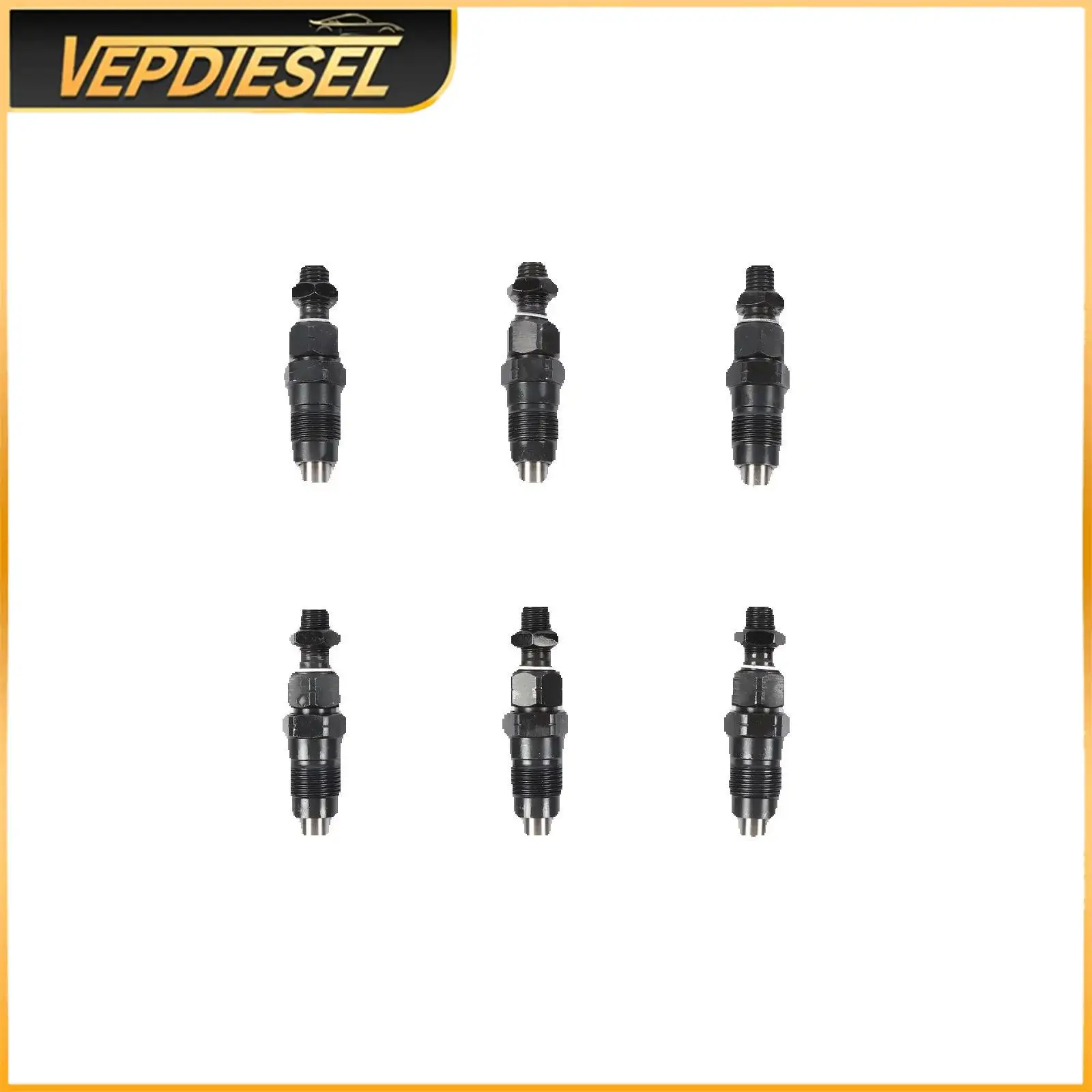 

2360019075 Diesel Fuel Injector Set for Land Cruiser HZJ105 1998 2007