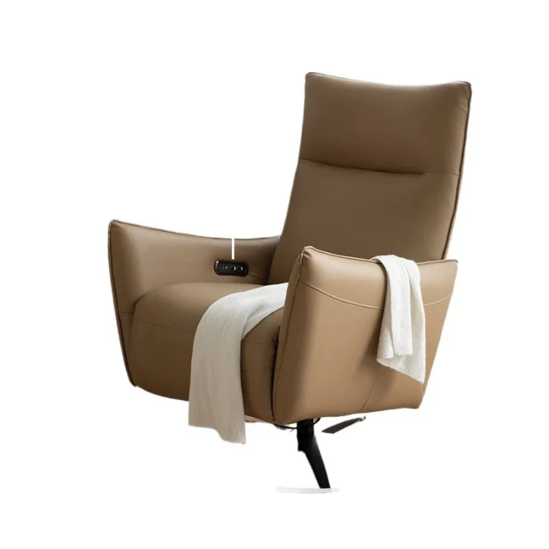 

Italian minimalist high-end first class seat rotating electric recliner