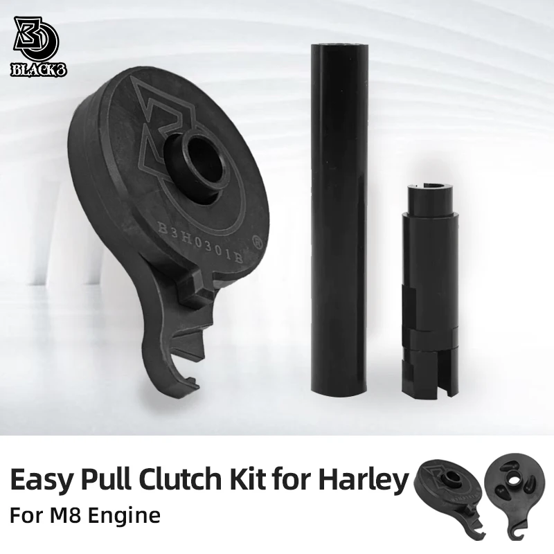 

BLACK3 Easy Pull Clutch Kit Clutch Adjuster for Harley 2021-up Road/ Street Glide 2018-up Softail Street Bob Low Rider FXLRST