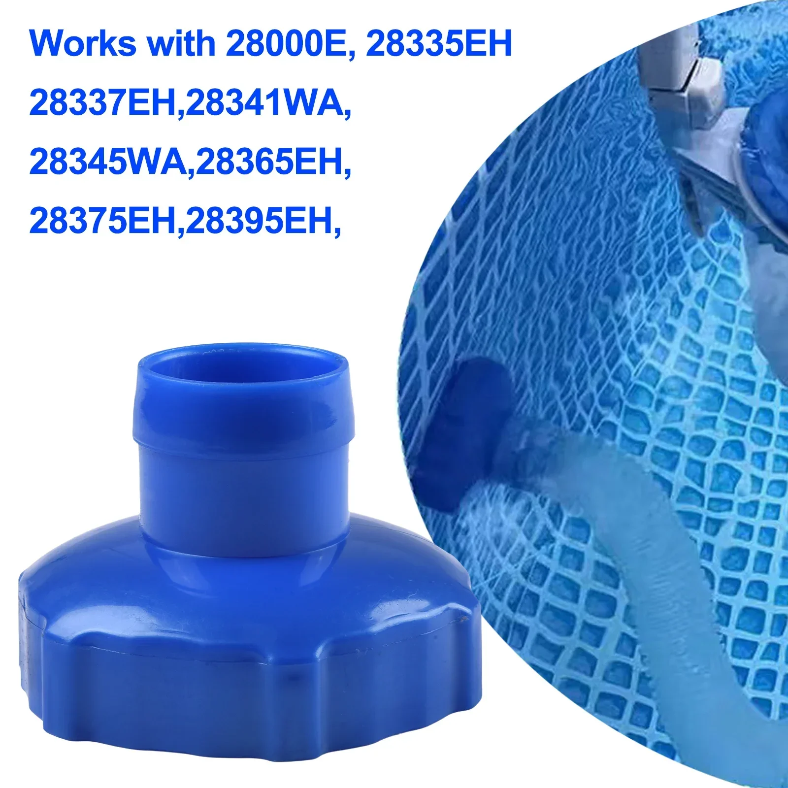 

Pool Adapter For Intex Skimmer Wall Mount Hose Adaptor B Swimming Connector Outdoor Pool Vacuum Connector Plastic