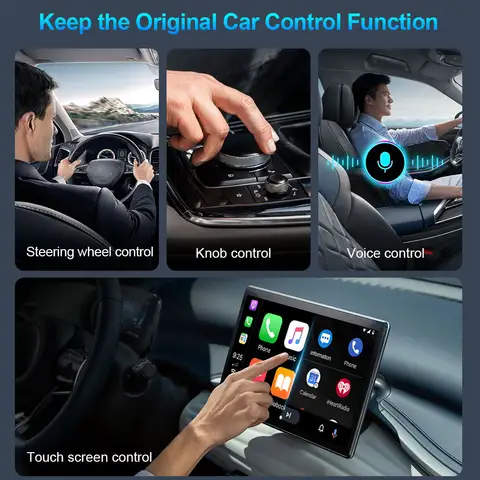 TIMEKNOW 새로운 무선 CarPlay 안드로이드 자동 무선 어댑터 스마트 미니 박스 플러그 앤 플레이 WiFi 빠른 연결 범용 닛산
