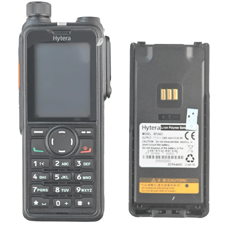 Hytera hp785 portátil rádio móvel digital profissional ip68 à prova dip68 água hytera walkie-talkie com teclado completo